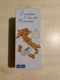 Scatola in latta porta Pavesini