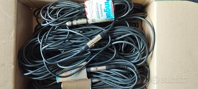 Cavi audio, connessioni anche Neutrik, da 5 a 10 m