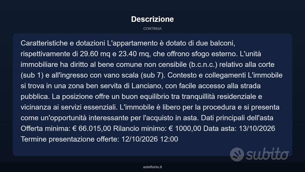 Appartamento – Lanciano, Iconicella, Chieti - Vista 4