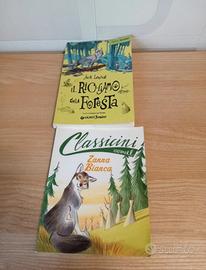 2 libri di Zanna Bianca 
