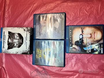 Lotto Blu-ray fantascienza – Transformers, ecc.