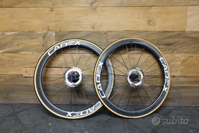 Coppia Ruote Cadex 42 Disc Tubolare  - Usate*