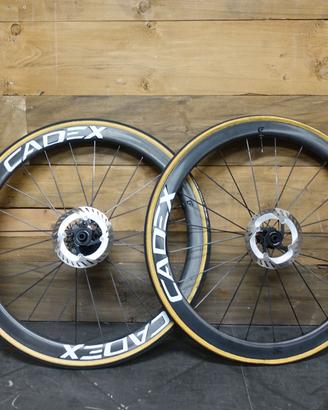 Coppia Ruote Cadex 42 Disc Tubolare  - Usate*