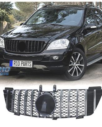 GRIGLIA MERCEDES M ML W164 05-08 NERO CROMATO