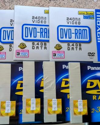 dvd-ram - Panasonic Maxell - 5 x 120 + 3 x 240