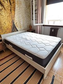 Letto francese+materasso+lenzuola