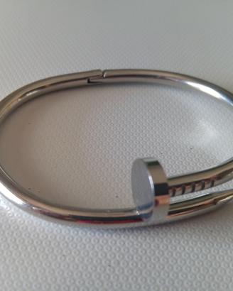 bracciale "chiodo" in acciaio