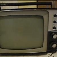 Tv b/n portatile anni '60 PHILIPS