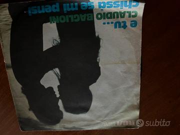 Claudio Baglioni 45 giri