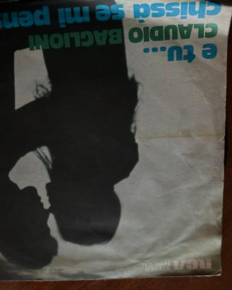 Claudio Baglioni 45 giri