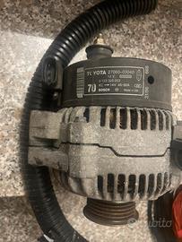 Alternatore e compressore aria condizionata