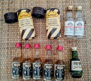 Liquori mignon da collezione 