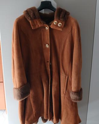 shearling cappotto 