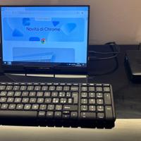 Z83-W Mini PC Desktop x5 + Tast e Mouse + Monitor