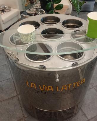 Frigorifero per gelati a carapine