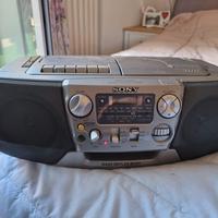 Sony CFD-V27L Stereo CD Cassette Radio