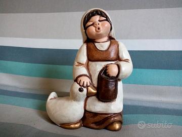 Contadina con oca  Thun Presepe Giubileo