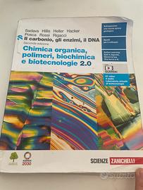 Libro di chimica organica del 5 anno scolastico