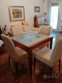 Tavolo Calligaris più 4 poltroncine