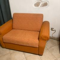 Divano 2 posti letto singolo