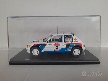 MODELLO AUTO PEUGEOT 205 T16 RALLY WRC N. 3