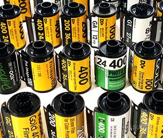 50 CARICATORI 35mm Senza Pellicola-VUOTI-