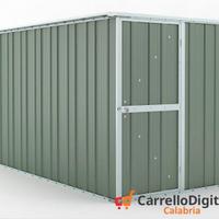 deposito attrezzi box giardino 175x307 verde