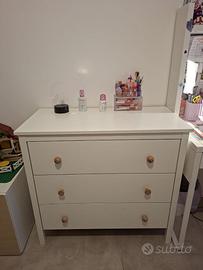 Cassettiera IKEA HEMNES bianca