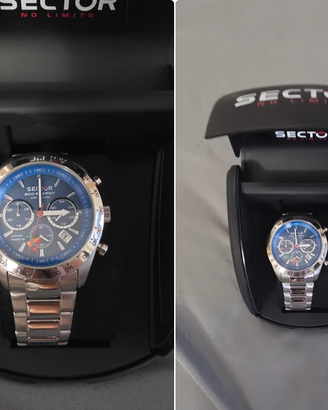 Orologio Sector Eco Energy cronografo uomo con sca