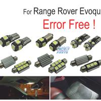 KIT 10 LAMPADE LED INTERNE PER LAND ROVER EVOQUE 1