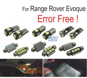 KIT 10 LAMPADE LED INTERNE PER LAND ROVER EVOQUE 1