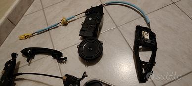 Vetro posteriore sx + motorino alzavetri Bmw 