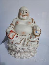 Statua cinese antica Buddha Budai Maitreya
