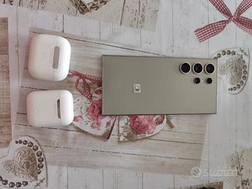 Samsung s24 ultra più 2 coppie auricolari 