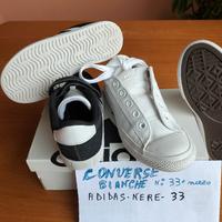 scarpe Tennis Adidas e Converse All - Star .