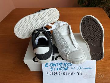 scarpe Tennis Adidas e Converse All - Star .