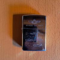 Accendino Zippo anni 90 Wings of War Made U.S.A.