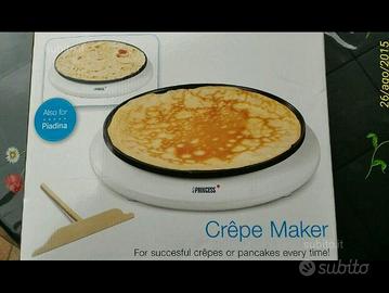 Crepe maker piadineria crepiera princess