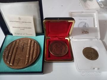 IPZS 3 Medaglie commemorative Italia/Vaticano