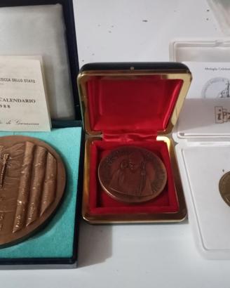 IPZS 3 Medaglie commemorative Italia/Vaticano