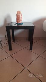 Tavolino nero in vernice