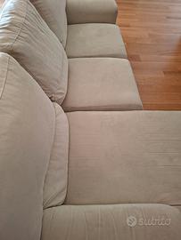 Divano con penisola maxiline