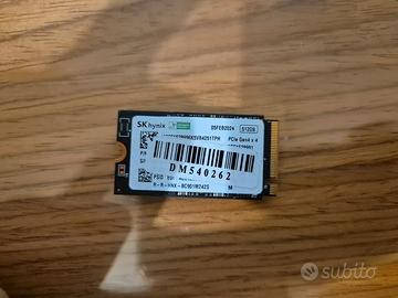 SKHynix SSD 512gb M.2 BC901 NVMe PCIe Gen4 x4 2242
