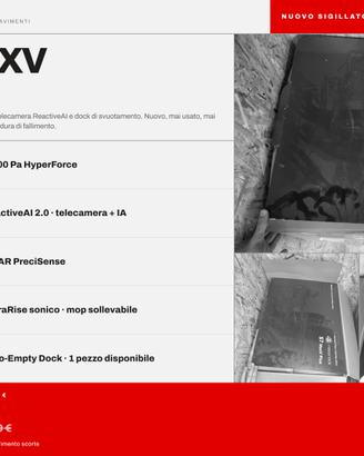 Roborock S7 MaxV Plus NUOVO sigillato -50%