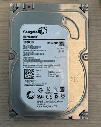 Hard Disk Interno 1 TB Seagate