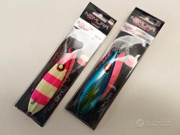 Lotto di n.2 metal Jig  by “NOMURA”