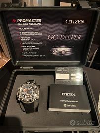 Orologio citizen aqualand