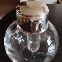 Caraffa/brocca in cristallo e silver plated Vilca 