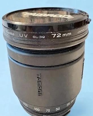 Obiettivo Tamron 28–200 mm Aspherical con filtro 