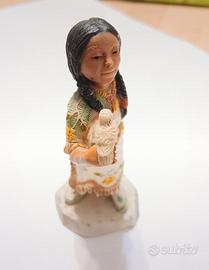 statuetta in resina serie Castagna 